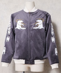 HOUSTON 別珍スカジャン (ALASKA)
