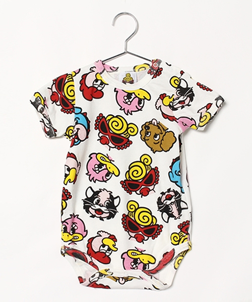 H. ヒスミニ ロンパース スタイ レッグウォーマー 4点セット 美