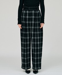 【2026Winter Pre-Order】ハンドライクステッチタックパンツ / Hand-Like Stitch Tuck Pants