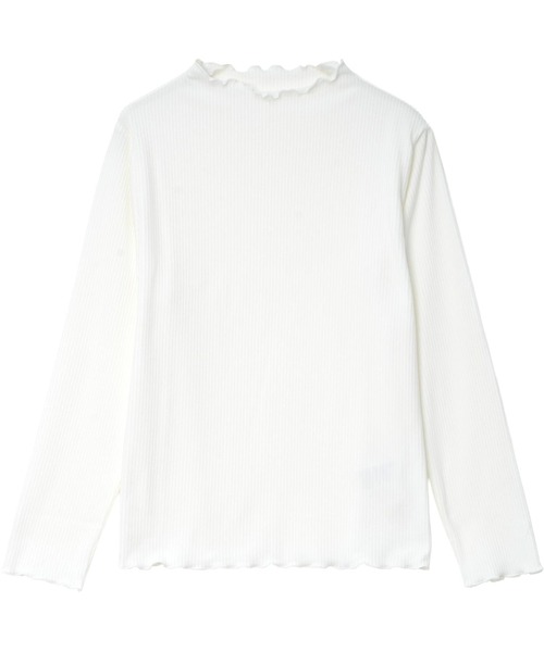KOBE LETTUCE（コウベレタス）の「[ やみつきタッチ ] M L XL メロウハイネックトップス（Tシャツ/カットソー・レディース・ピンク/ブラック/ベージュ/アイボリー/グリーン系/ブラウン・L/XL/M）」の19枚目の写真