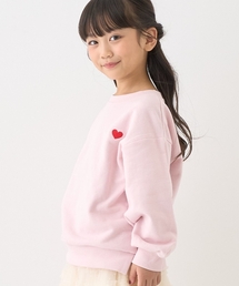 Lycee mine（リセマイン）の「【ムテキスウェット】【防汚/速乾/毛玉バイバイ】ワンポイント刺しゅうスウェット（スウェット）」
