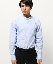 NANO universe | バンドカラーRELAXシャツ LS(シャツ/ブラウス)