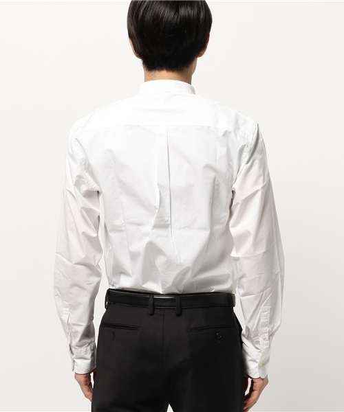 NANO universe（ナノユニバース）の「バンドカラーRELAXシャツ LS（シャツ/ブラウス・メンズ・サックスブルー/ホワイト・SMALL/LARGE/MEDIUM）」の4枚目の写真