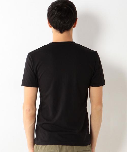 UNITED ARROWS（ユナイテッドアローズ）の「UAS コットン Vネック◆（Tシャツ/カットソー・メンズ・ホワイト/ブラック/グレー/オリーブ/ネイビー/ブラウン/ワインレッド・SMALL/X-SMALL/X-LARGE/LARGE/MEDIUM/XX-LARGE）」の14枚目の写真