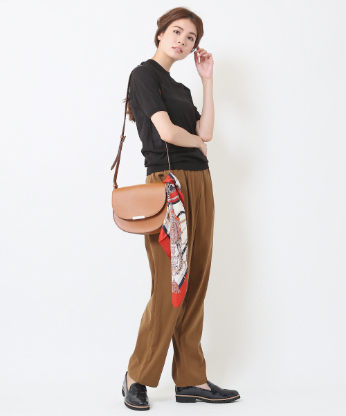 Abahouse Devinette(ドゥヴィネット)の「C/Pウォッシャブル(ニット/セーター・レディース・ベージュ/カーキ/ブラック/ホワイト/チャコールグレー・FREE)」の14枚目の写真