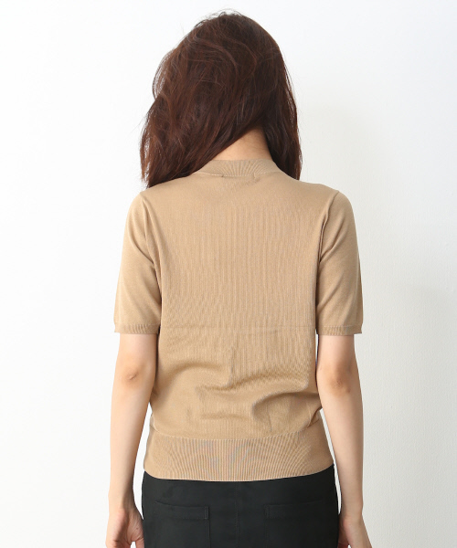 Abahouse Devinette(ドゥヴィネット)の「C/Pウォッシャブル(ニット/セーター・レディース・ベージュ/カーキ/ブラック/ホワイト/チャコールグレー・FREE)」の8枚目の写真