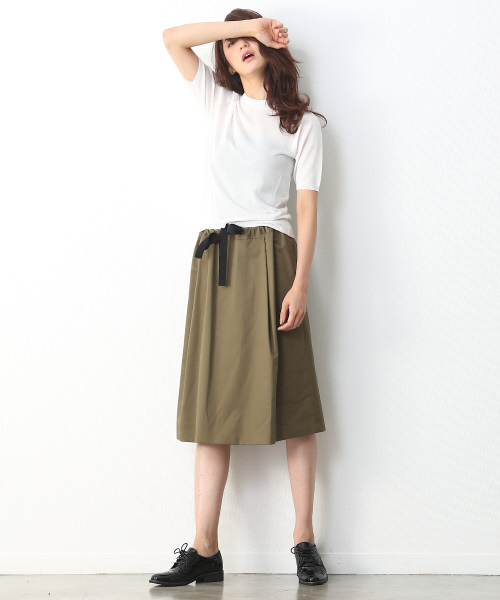 Abahouse Devinette(ドゥヴィネット)の「C/Pウォッシャブル(ニット/セーター・レディース・ベージュ/カーキ/ブラック/ホワイト/チャコールグレー・FREE)」の17枚目の写真