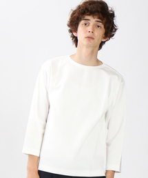 ABAHOUSE | 9分丈ポンチ無地Ｔシャツ(Tシャツ/カットソー)