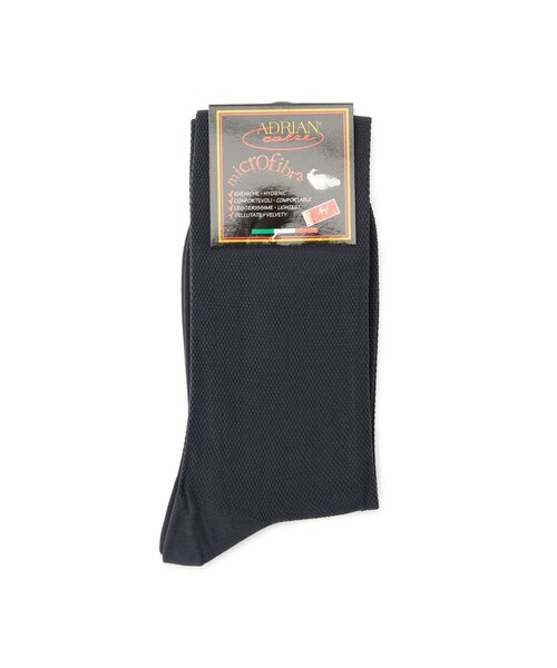 BEAMS F（ビームスエフ）の「ADRIAN / マイクロファイバー ピケ織りホーズ（ソックス/靴下・メンズ・グレー/ネイビー/ブラウン/ブラック・ONE SIZE）」の3枚目の写真
