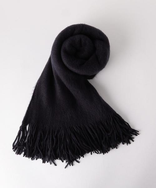 BEAUTY&YOUTH UNITED ARROWS（ビューティーアンドユースユナイテッドアローズ）の「BY アクリルソリッドマフラー◆（マフラー・レディース・オフホワイト/ライトグレー/ライトピンク/ネイビー/ライトブルー・FREE）」の4枚目の写真