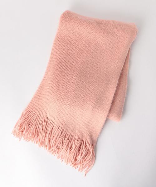 BEAUTY&YOUTH UNITED ARROWS（ビューティーアンドユースユナイテッドアローズ）の「BY アクリルソリッドマフラー◆（マフラー・レディース・オフホワイト/ライトグレー/ライトピンク/ネイビー/ライトブルー・FREE）」の7枚目の写真