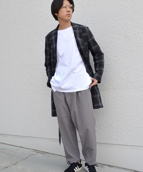 SHIPS JET BLUE(シップスジェットブルー)の「SHIPS JET BLUE: オンブレチェック シャツガウン(シャツ/ブラウス・メンズ・レッド/ブラック・SMALL/LARGE/MEDIUM)」の16枚目の写真