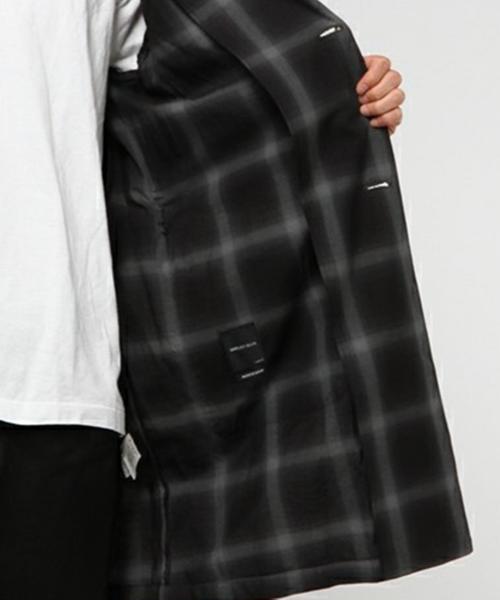 SHIPS JET BLUE(シップスジェットブルー)の「SHIPS JET BLUE: オンブレチェック シャツガウン(シャツ/ブラウス・メンズ・レッド/ブラック・SMALL/LARGE/MEDIUM)」の11枚目の写真