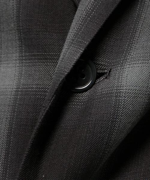 SHIPS JET BLUE(シップスジェットブルー)の「SHIPS JET BLUE: オンブレチェック シャツガウン(シャツ/ブラウス・メンズ・レッド/ブラック・SMALL/LARGE/MEDIUM)」の12枚目の写真