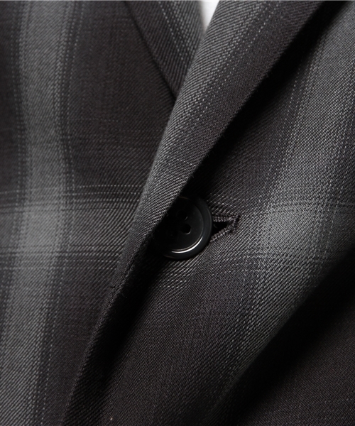 SHIPS JET BLUE(シップスジェットブルー)の「SHIPS JET BLUE: オンブレチェック シャツガウン(シャツ/ブラウス・メンズ・レッド/ブラック・SMALL/LARGE/MEDIUM)」の10枚目の写真