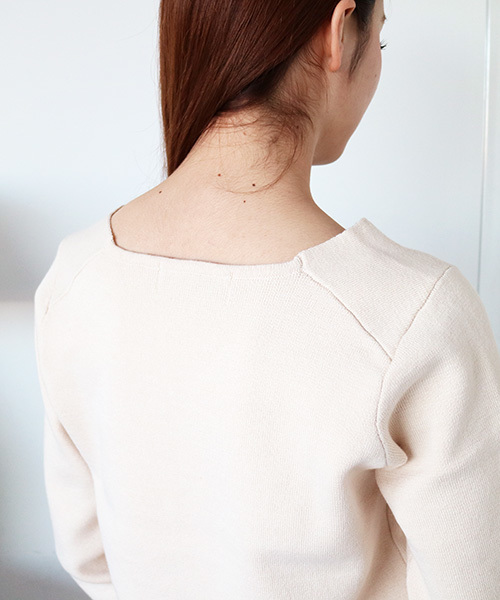 N.（N. Natural Beauty Basic）（エヌエヌナチュラルビューティーベーシック）の「ミラノリブセットアップVネックニット【セットアップ対応商品】（ニット/セーター・レディース・グレー/ネイビー/ホワイト/ピンク・MEDIUM）」の13枚目の写真