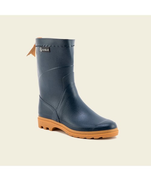AIGLE(エーグル)の「ビゾンM ラバーブーツ(レインシューズ・メンズ・ブラウン系その他/ブラック/ダークネイビー・41/42/44/43/40)」の3枚目の写真