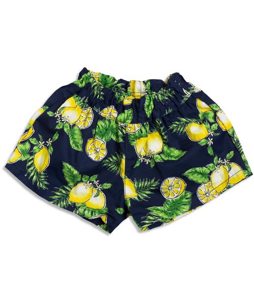 BREEZE（ブリーズ）の「リゾート柄ショートパンツ（その他パンツ・キッズ・キナリ/ネイビー・95/90/140/110/130/100/120/80）」の7枚目の写真