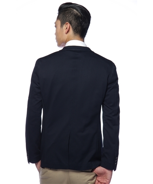 green label relaxing（グリーンレーベルリラクシング）の「COOL MAX CUT NT PP ジャケット（テーラードジャケット・メンズ・ブラック/ネイビー・SMALL/MEDIUM/LARGE/X-LARGE）」の4枚目の写真
