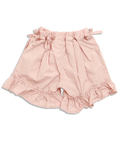 apres les cours(アプレレクール)の「裾フリルショートパンツ 4分丈(その他パンツ・キッズ・キャメル/ピンク・90/110/130/100/120/80)」の11枚目の写真