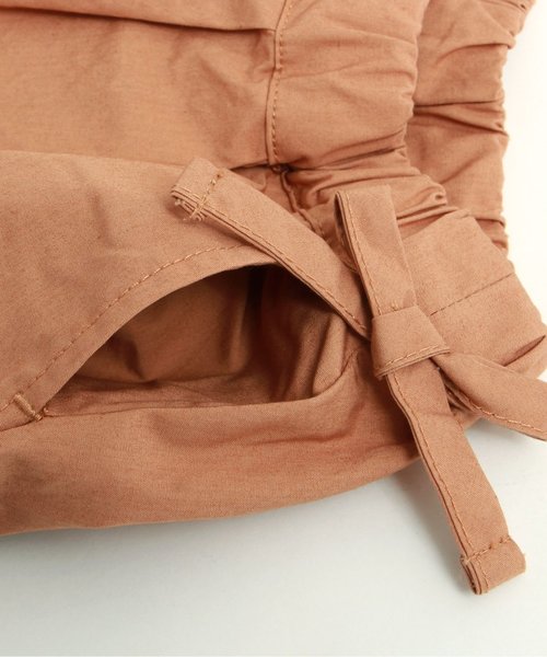 apres les cours(アプレレクール)の「裾フリルショートパンツ 4分丈(その他パンツ・キッズ・キャメル/ピンク・90/110/130/100/120/80)」の7枚目の写真