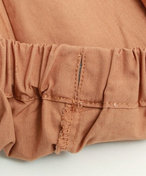 apres les cours(アプレレクール)の「裾フリルショートパンツ 4分丈(その他パンツ・キッズ・キャメル/ピンク・90/110/130/100/120/80)」の8枚目の写真