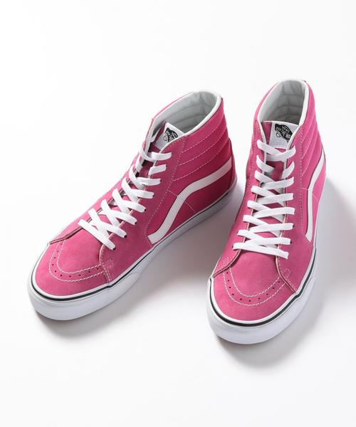 VANS(バンズ)の「【国内exclusive】 <VANS(バンズ)> SK8-HI BYSP/スニーカー ◆(スニーカー・メンズ・ピンク/ライラック・10/8h/9h/7h/8/9)」の2枚目の写真
