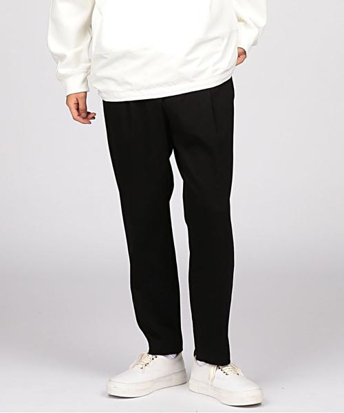 EN ROUTE（アンルート）の「ワンダーシェイプチノ2Pパンツ ◆（チノパンツ・メンズ・ブラック/ベージュ・1/3/2）」の2枚目の写真