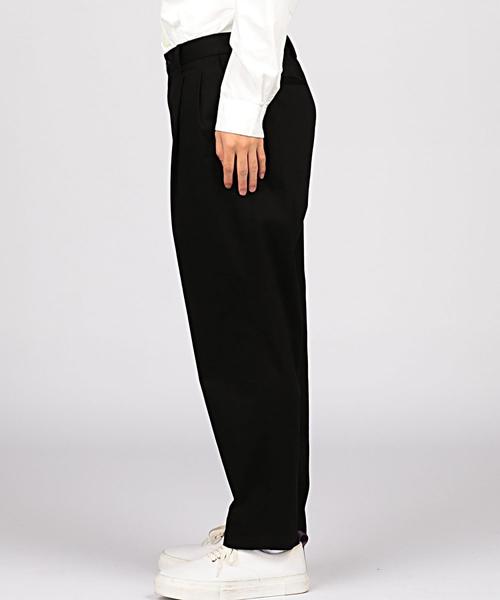 EN ROUTE（アンルート）の「ワンダーシェイプチノ2Pパンツ ◆（チノパンツ・メンズ・ブラック/ベージュ・1/3/2）」の9枚目の写真