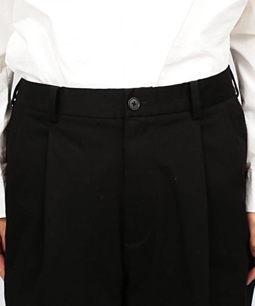 EN ROUTE（アンルート）の「ワンダーシェイプチノ2Pパンツ ◆（チノパンツ・メンズ・ブラック/ベージュ・1/3/2）」の10枚目の写真