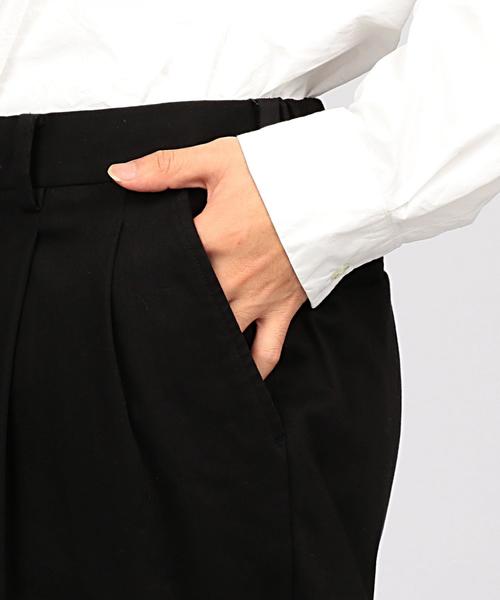 EN ROUTE（アンルート）の「ワンダーシェイプチノ2Pパンツ ◆（チノパンツ・メンズ・ブラック/ベージュ・1/3/2）」の11枚目の写真