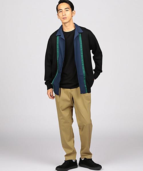 EN ROUTE（アンルート）の「ワンダーシェイプチノ2Pパンツ ◆（チノパンツ・メンズ・ブラック/ベージュ・1/3/2）」の16枚目の写真