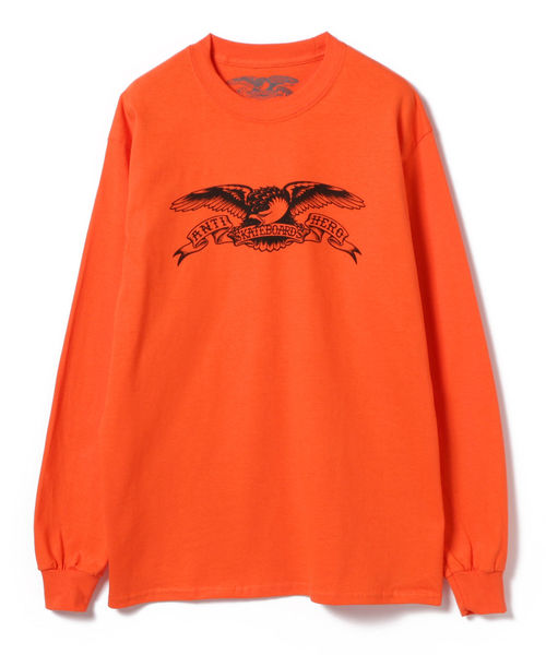 ANTI HERO(アンタイヒーロー)の「ANTI HERO × BEAMS / 別注 イーグル プリント Tシャツ(Tシャツ/カットソー・メンズ・ホワイト/オレンジ・LARGE/MEDIUM)」の4枚目の写真