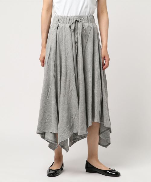 mercibeaucoup,（メルシーボークー）の「Ｂ：春インレー（スカート・レディース・ブラック/グレー/ピンク・01）」の7枚目の写真