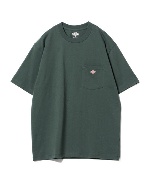B:MING by BEAMS（ビーミングバイビームス）の「DANTON / Logo Pocket Tee（Tシャツ/カットソー・メンズ・ホワイト/ワイン/グリーン系その他4/ブラウン系その他4/イエロー系その他5/チャコールグレー/オリーブ/ミント/パープル/ブラウン系その他2/オレンジ系その他6/ピンク/ブラック系その他4/ホワイト系その他5・44/40/42/38）」の10枚目の写真