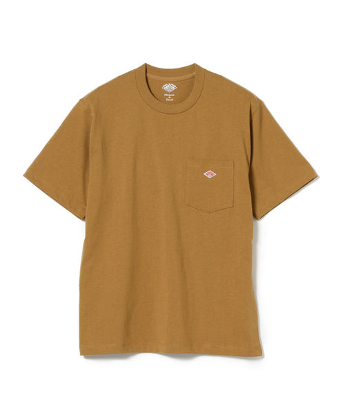 B:MING by BEAMS（ビーミングバイビームス）の「DANTON / Logo Pocket Tee（Tシャツ/カットソー・メンズ・ホワイト/ワイン/グリーン系その他4/ブラウン系その他4/イエロー系その他5/チャコールグレー/オリーブ/ミント/パープル/ブラウン系その他2/オレンジ系その他6/ピンク/ブラック系その他4/ホワイト系その他5・44/40/42/38）」の7枚目の写真