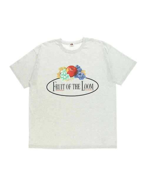 FRUIT OF THE LOOM（フルーツオブザルーム）の「【OCEANS別注企画】 ＜FRUIT OF THE LOOM＞ LOGO TEE 2/Tシャツ о（Tシャツ/カットソー・メンズ・ライトグレー・MEDIUM/LARGE/SMALL）」の2枚目の写真