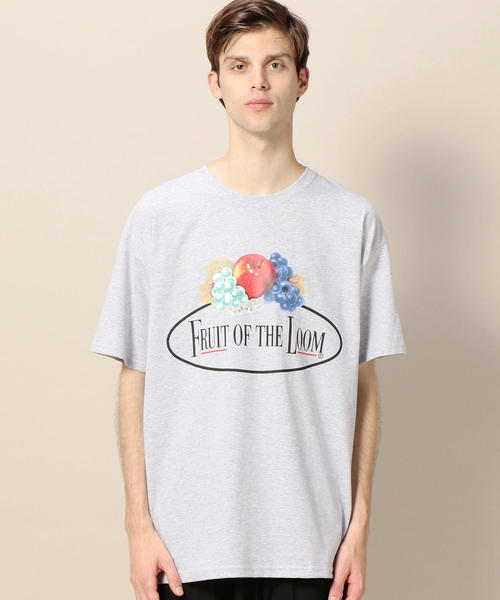 FRUIT OF THE LOOM（フルーツオブザルーム）の「【OCEANS別注企画】 ＜FRUIT OF THE LOOM＞ LOGO TEE 2/Tシャツ о（Tシャツ/カットソー・メンズ・ライトグレー・MEDIUM/LARGE/SMALL）」の10枚目の写真