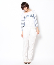 Kastane | 【Kastane】綿麻サロペット(サロペット/オーバーオール)