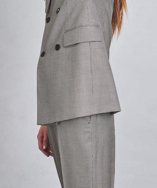 ユナイテッドアローズ　ダブルジャケット　チェック柄 36 (S~Mサイズ) UNITED ARROWS LTD. OUTLET｜チェック ダブルジャケット | Rakuten