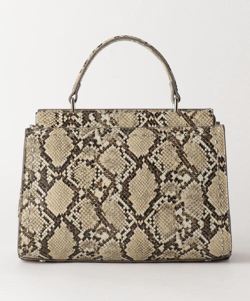 BEAUTY&YOUTH UNITED ARROWS(ビューティーアンドユースユナイテッドアローズ)の「BY∴ ラインスタッズボストンバッグ -2WAY- о(ボストンバッグ・レディース・モカ/ブラック/ダークグリーン/オフホワイト/ベージュ/ナチュラル/ブラウン/その他1/ライム・FREE)」の9枚目の写真