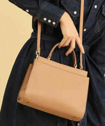 BEAUTY&YOUTH UNITED ARROWS | 【新色予約】BY∴ ラインスタッズボストンバッグ -2WAY-(ボストンバッグ)