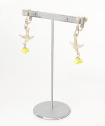 【tschuss(チュース)】ヴィンテージビーズのイヤリング 「鳥と木の実」