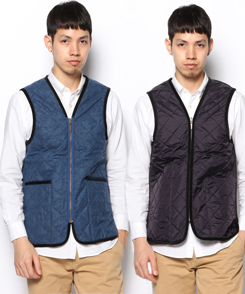 SHIPS（シップス）の「BARBOUR: ウール/キルティング ライナー（その他