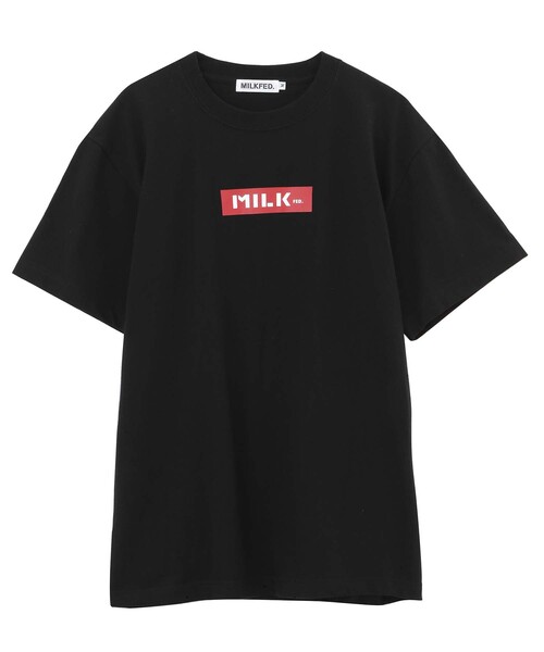 MILKFED.(ミルクフェド)の「S/S TEE BAR(Tシャツ/カットソー・レディース・ホワイト/ブラック/ベージュ/レッド/パープル/オレンジ/ネイビー/A・SMALL/MEDIUM)」の8枚目の写真