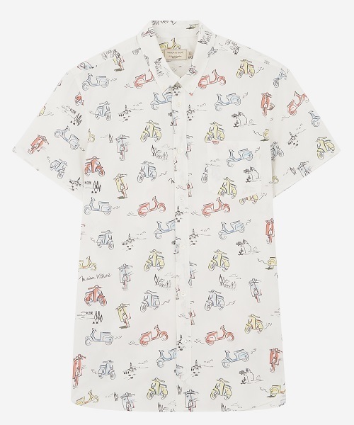 Maison Kitsune（メゾンキツネ）の「ALL-OVER SCOOTER SHORT
