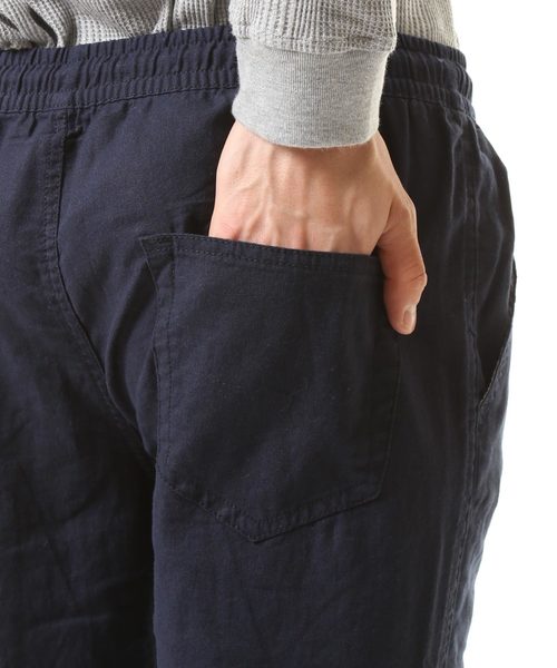 TopIsm（トップイズム）の「リネンコットンジョガーパンツ（その他パンツ・メンズ・ホワイト/ブラック/ベージュ/ネイビー/カーキ・LL/M/L）」の16枚目の写真