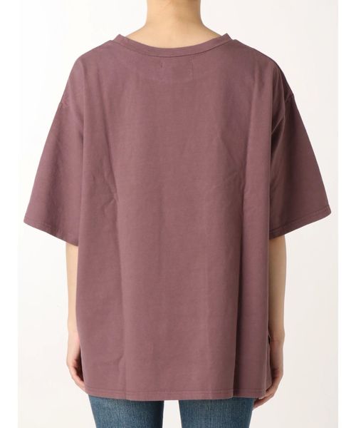 Ungrid（アングリッド）の「EASTVALEロゴTee（Tシャツ/カットソー・レディース・グレー/オフホワイト/パープル・FREE）」の8枚目の写真