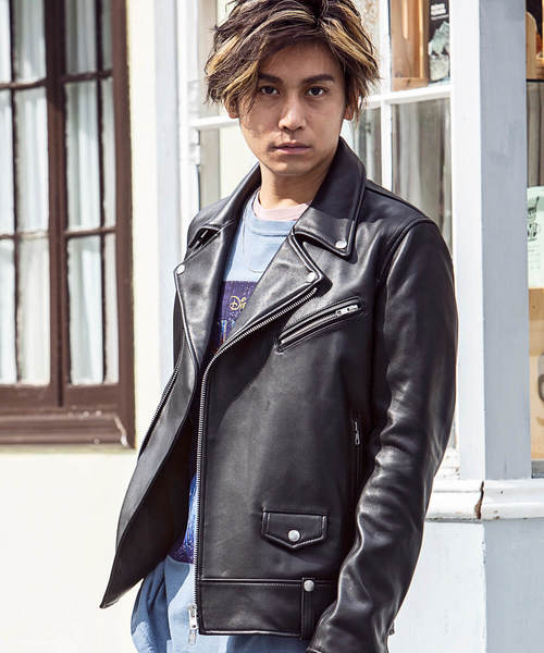 163（イチロクサン）の「163(イチロクサン)ダブルレザーライダース