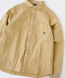 ストレッチヘリンボーン シャツジャケット